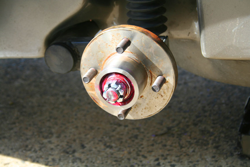 Damaged Wheel Bearings